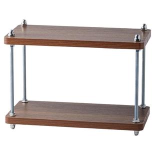 巷子尾〖家居好物〗中古风多层实木杯架桌面咖啡杯茶杯收纳置物架