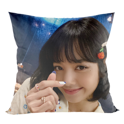 blackpink周边抱枕智秀lisa同款