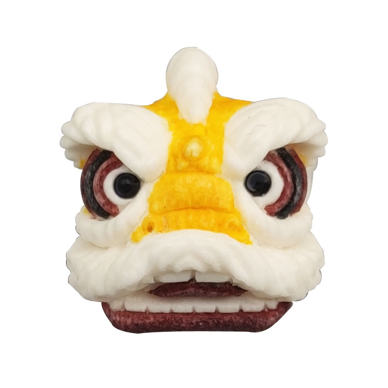 鹿角醒狮成品手捻串手机挂钥匙扣