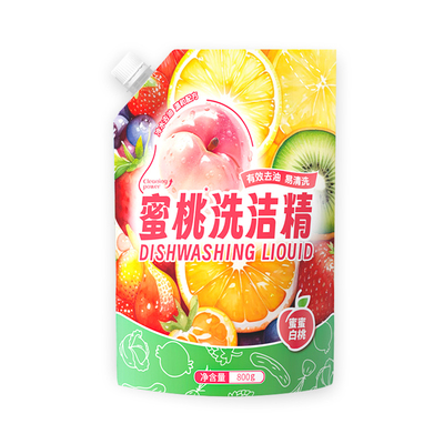 暖叙800g袋洗洁精轻松去重油食品用果蔬可洗厨房洗碗液餐具专用XF