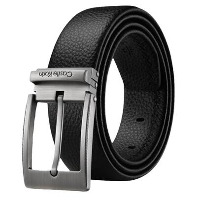 正品皮带男士头层牛皮腰带