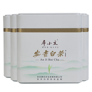 廖小文2025新茶安吉白茶一级500g正宗高山原产罐装散装口粮绿茶叶