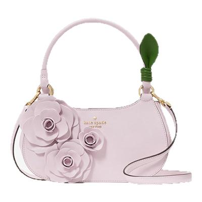 katespade3D立体花卉手提斜挎包