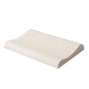 多喜爱家纺乳胶枕超薄低枕矮枕泰国进口乳胶原液单人波浪枕