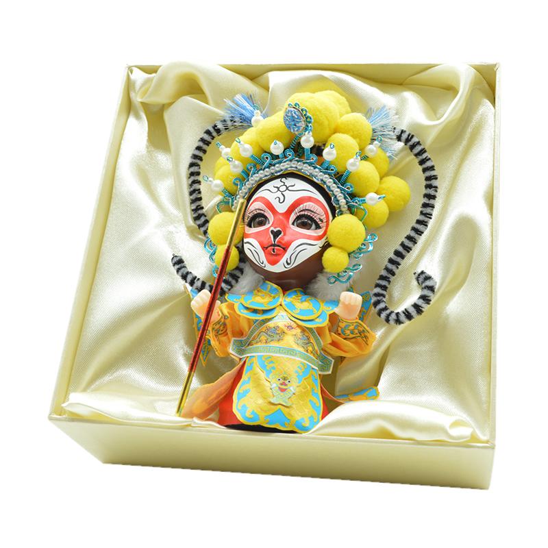 绢人京合坊北京纪念品