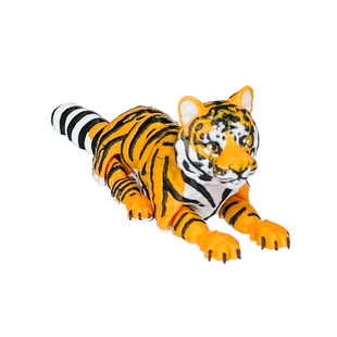 3D打印老虎仿真模型霸气十足王者风范包包挂饰车内装饰创意礼物