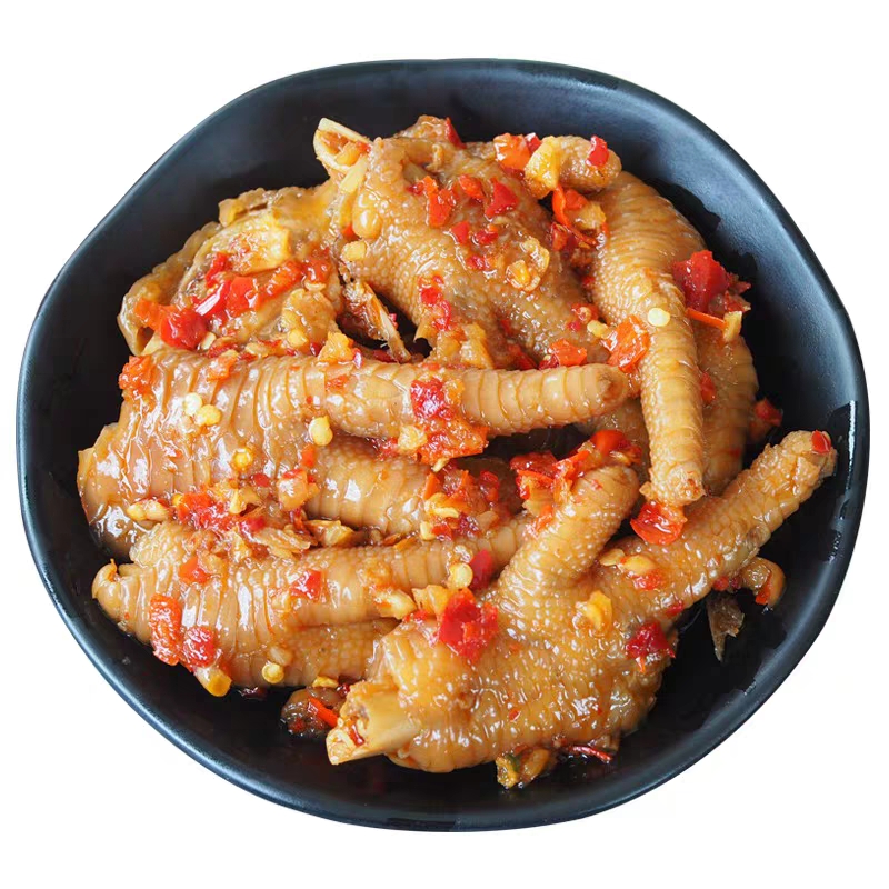 【小壯鴨】酸辣有骨雞爪帶骨雞爪酸辣蒜香鳳爪現(xiàn)做現(xiàn)發(fā)210克