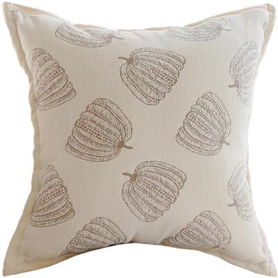 轻奢棕色ins奶油风沙发靠枕抱枕