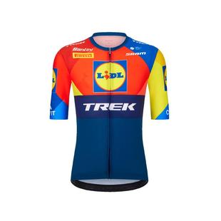 TREK崔克Santini Lidl-Trek环法车迷版舒适男式竞赛短袖骑行服