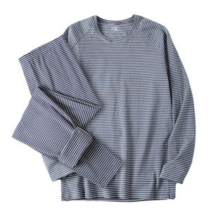 秋衣秋裤套装男士纯棉全棉线衣线裤男款2025新款宽松薄款保暖内衣