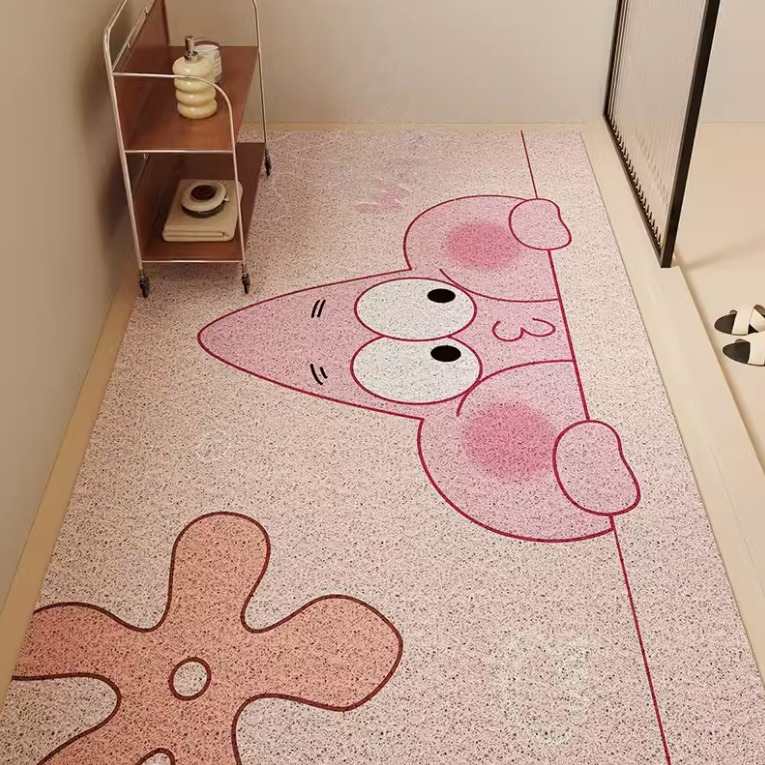 浴室淋浴丝圈满铺地圈隔水垫垫子防滑入口丝脚脚垫耐脏防水卫生间