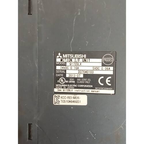〔议价-可维修〕PLC接口模块 Q172DLX 24VDC供电  工业自动化备件