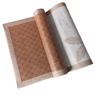 凉席沙发垫夏季款防滑冰丝双面复古藤一人二人三人四季通用椅凉垫