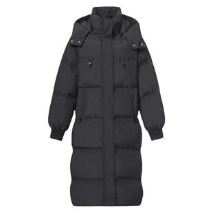 2024新款加肥大码厚羽绒服女200斤胖mm冬季长款今年流行宽松外套3