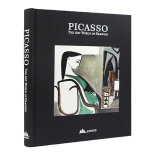 毕加索 大师珍藏版绘画作品全集 大师画册作品合集 名画高清呈现 3款封面随机发 Picasso The art world of drawing