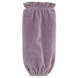 女士新款秋冬金丝绒袖套长款羽绒服专用家务办公防污耐脏耐磨套袖