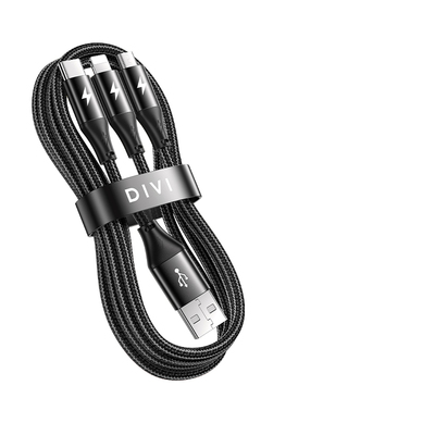 第一卫适用苹果华为三合一数据线