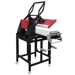 热转印织带机手动直压织带烫画机平板高压裤腿压烫机热升华机厂家