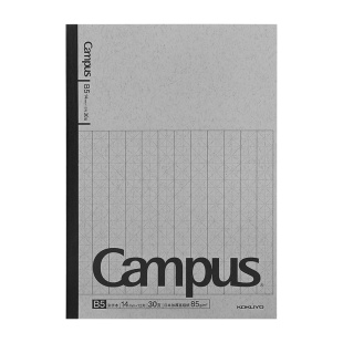 日本KOKUYO国誉米字格练字笔记本初学者成人手写楷书汉字campus钢笔字硬笔书法笔记本子田字格无线装订本