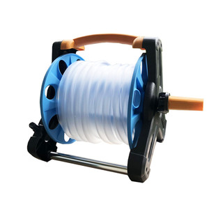 鱼缸换水管神器电动抽水大功率收纳架车卷管器家用大号底吸粪污泵