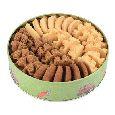 香港珍妮曲奇小熊饼干四味奶油花