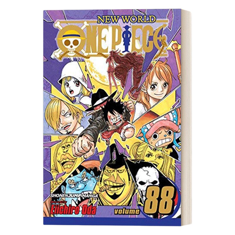 英文原版 One Piece Vol. 88 Lion 航海王 海贼王 第88卷 漫画 英文版 进口英语原版书籍