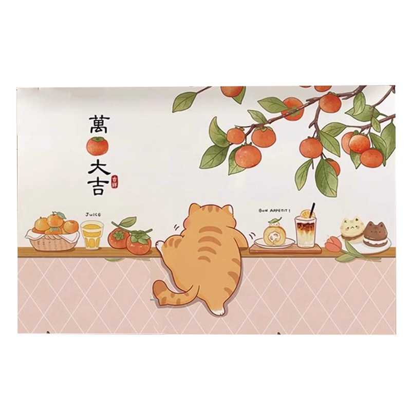 飞彩厨房瓷砖防油贴纸自粘耐高温