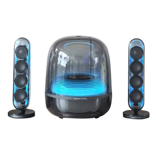 哈曼卡顿水晶5代蓝牙音箱Soundsticks 5家用电脑电视音响玄光版