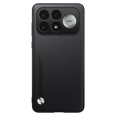 适用红米K100Pro手机壳新款小米Redmik100pro素皮保护套M511CD全包防摔商务男女简约高级感硅胶软边外壳