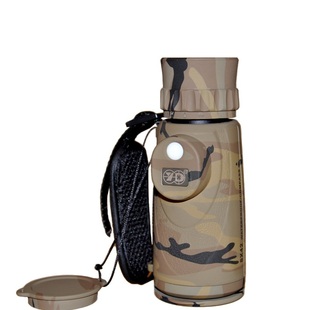 YD专业级MD842C单筒望远镜 防水微光夜视 带罗盘分划板便携高清