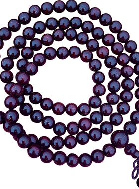 小叶紫檀佛珠手链