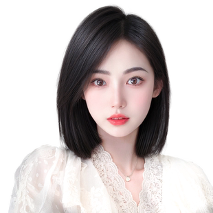 佳丽仟丝假发片女片头顶双递针全真发增发量头顶遮白发轻薄补发片