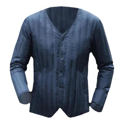 羽绒内胆男冬套装修身轻薄中老年男加厚保暖裤大码上衣内穿羽绒服