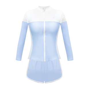 BE范德安MIX系列2026 女士分体泳衣长袖泳衣套装保守显瘦温泉