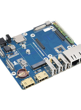 微雪CM4WIFI6双网口扩展板