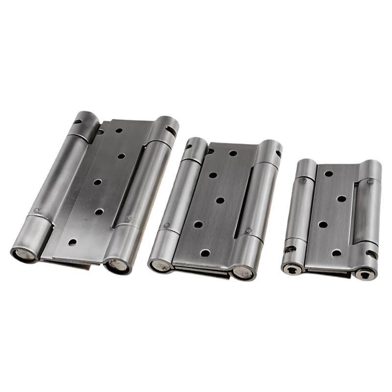 不锈钢弹簧合页自动关门自闭双向自由进出门回弹合页铰链内外开门