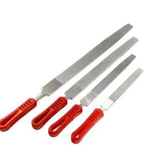 狮威金刚石锉刀大板锉6/8/10/12寸合金钢锉扁三角圆方搓打磨工具