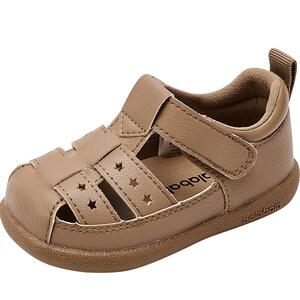 巴拉巴拉童鞋宝宝凉鞋婴儿学步鞋软底2023夏季新款简约日常休闲风