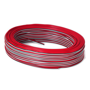 热卖2 3 4 5芯18 20 22AWG镀锡铜丝焊接导并列端子线LED连接线材