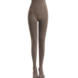 猫人大码打底裤袜女加肥加大胖mm连脚瘦腿袜秋冬季加绒加厚不掉档