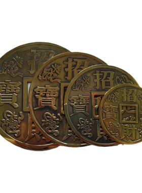 花钱家居饰品招财黄铜装饰摆件