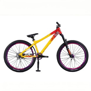 哈曼兄弟土坡车八面佛气叉版铝合金油刹青少年动作车新款减震越野