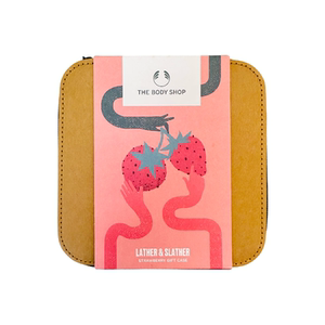 现货THE BODY SHOP草莓辣木花西柚身体护理沐浴礼盒套装送礼圣诞