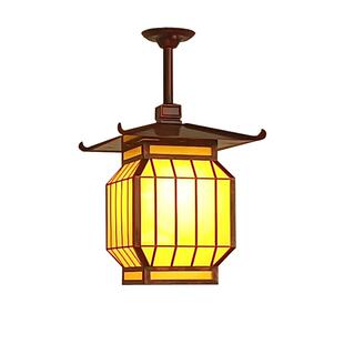 新款户外灯笼吊灯室外防水凉亭过道新中式庭院走廊阳台屋檐吸顶灯