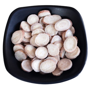 中药材白芍无硫白芍片500g白花芍药杭芍四物汤原料当归白芍粉包邮