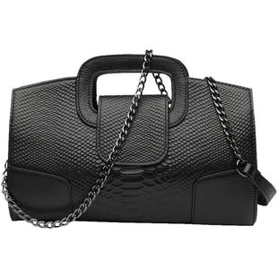 2025新款时尚真皮手拿包女休闲百搭手提小包软牛皮气质单肩斜挎包