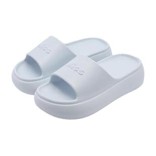 名创优品高级感软底踩屎感厚底增高2026新款凉拖鞋女款夏海边沙滩