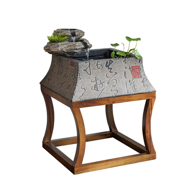 汉韵堂创意落地流水客厅景观摆件