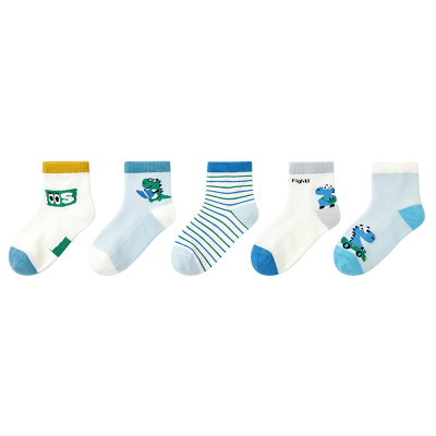 「恐龙研习社」夏季网眼中筒袜