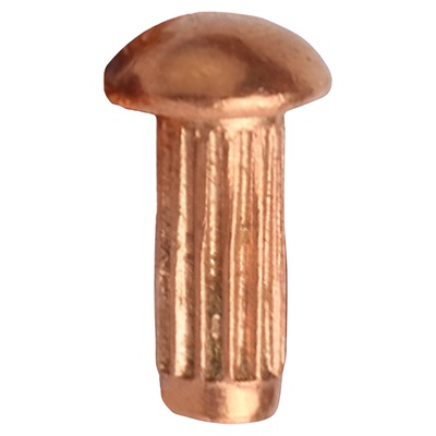 不锈钢铝紫铜实心蓬发标牌铆钉